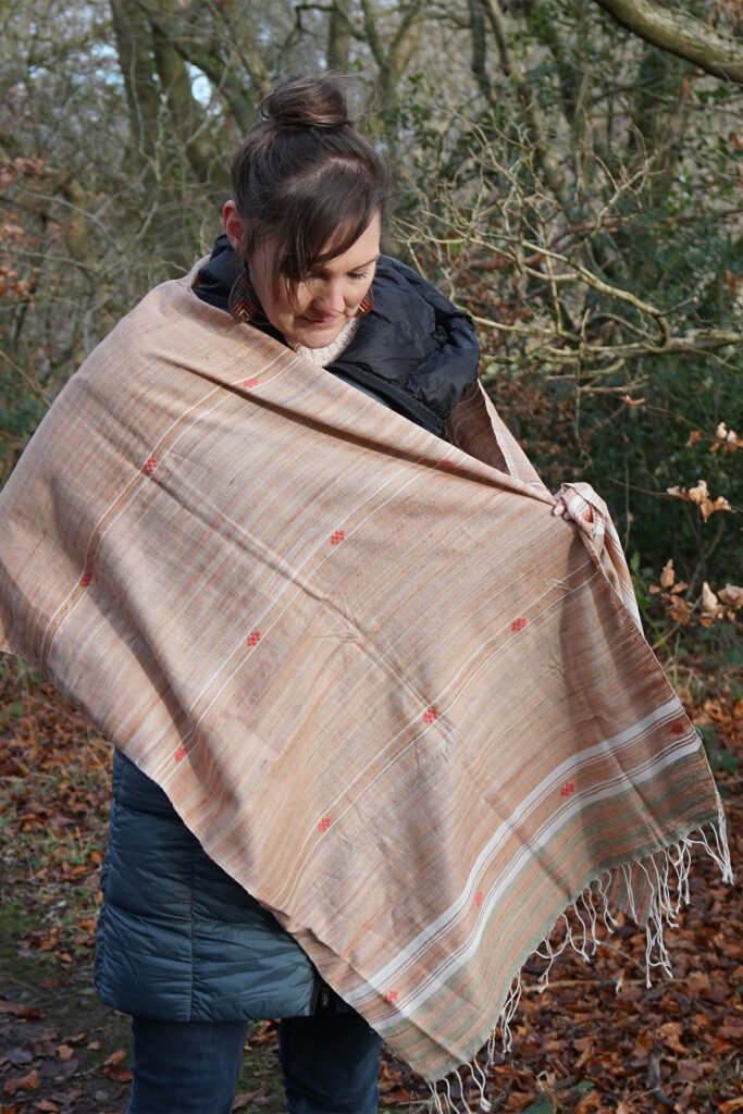 The Floating Garden Silk Stole