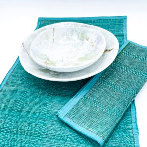 Bamboo Table Runner Handwoven Dining Decor